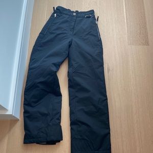 Black ski & snow snowboard pants by metropolis size 4 insulated skiwear